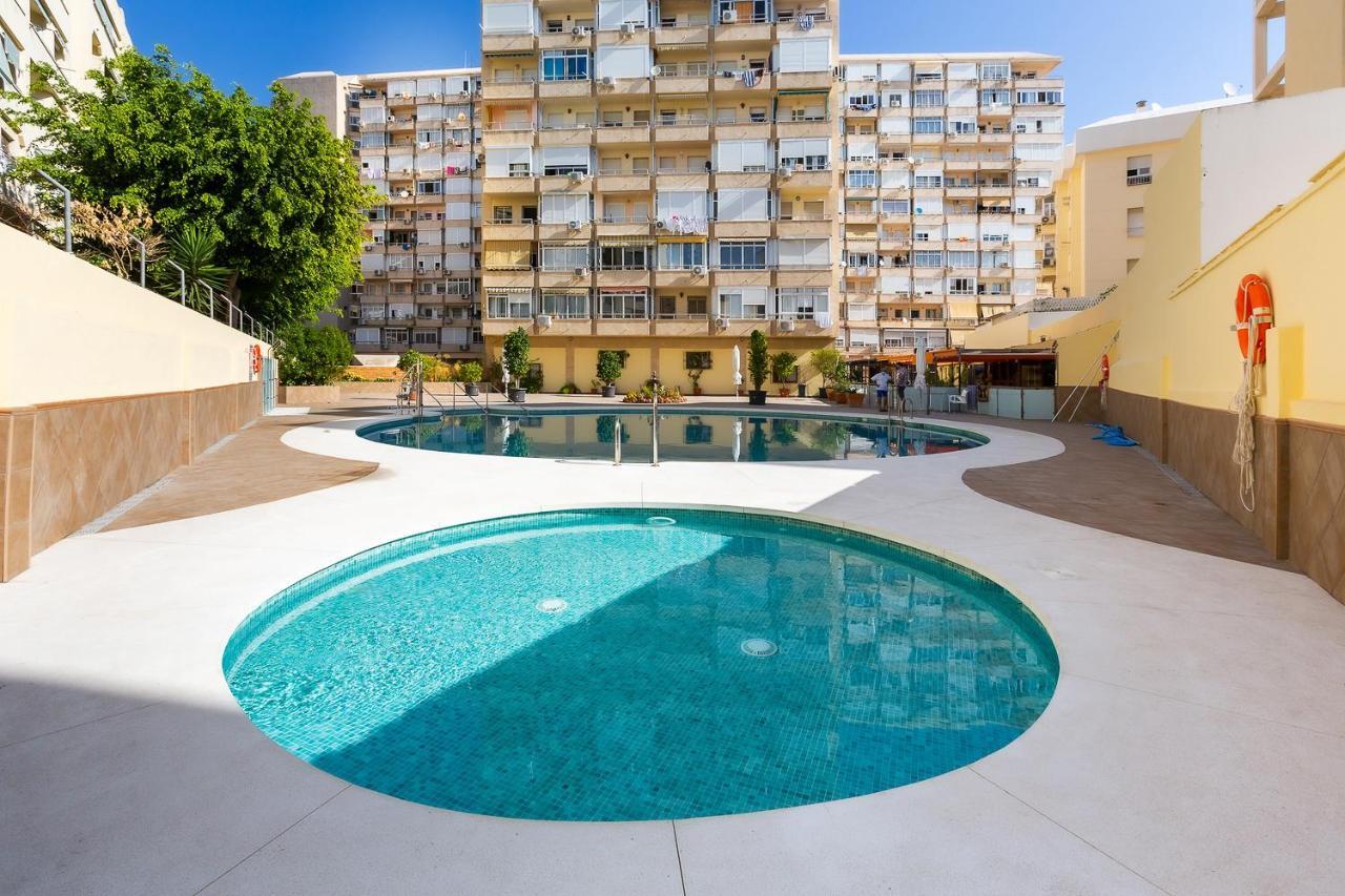 Ver853 - Estudio Con Terraza Vistas Al Mar, Piscina, Playa, Centro Торремолінос Екстер'єр фото