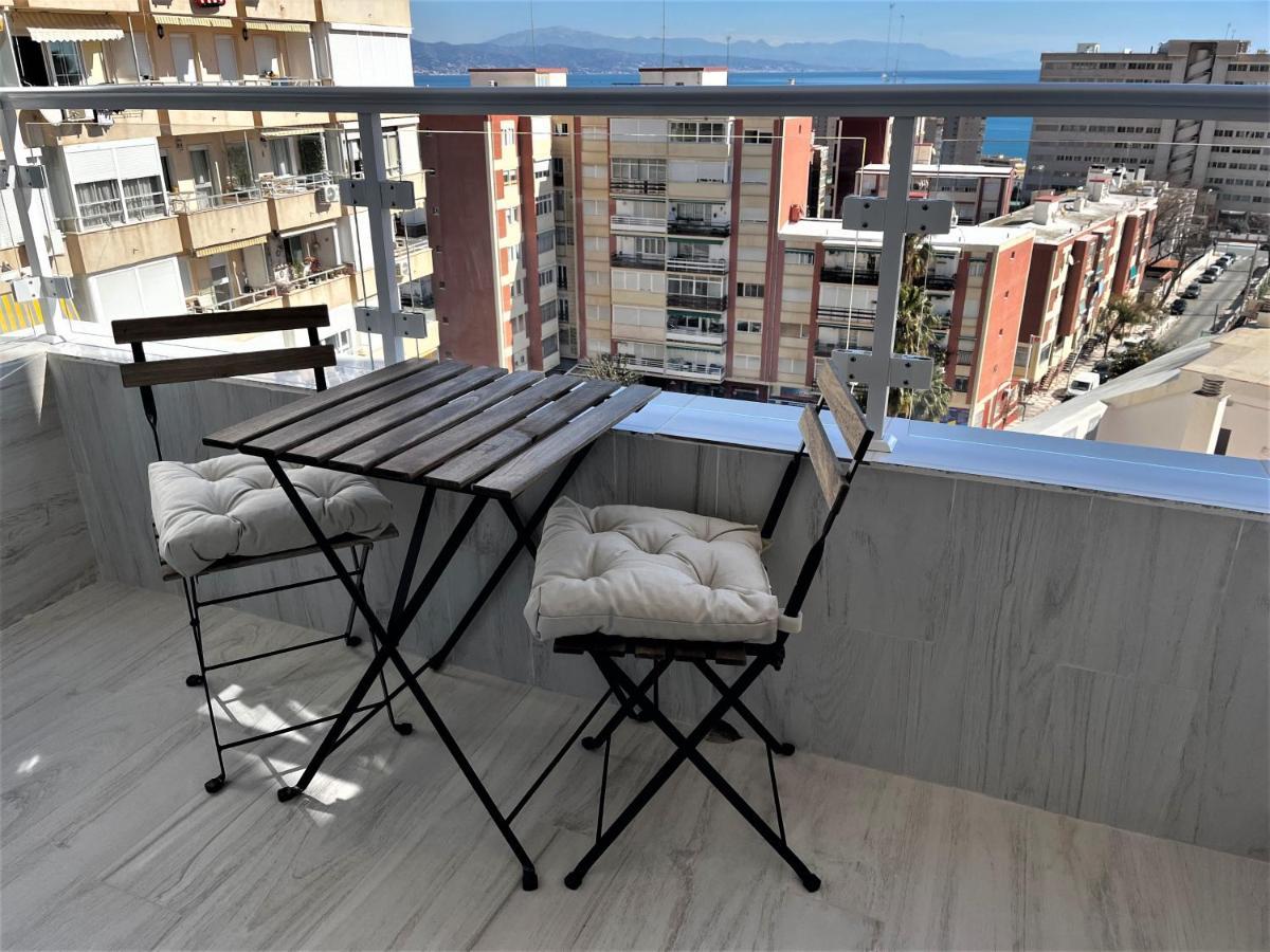 Ver853 - Estudio Con Terraza Vistas Al Mar, Piscina, Playa, Centro Торремолінос Екстер'єр фото