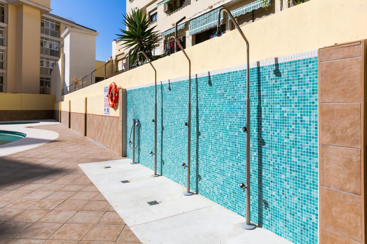 Ver853 - Estudio Con Terraza Vistas Al Mar, Piscina, Playa, Centro Торремолінос Екстер'єр фото