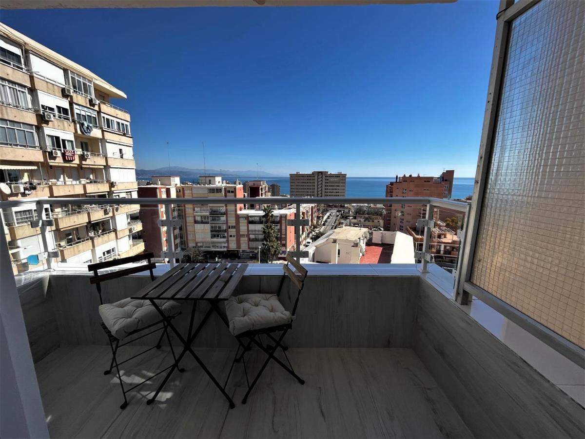Ver853 - Estudio Con Terraza Vistas Al Mar, Piscina, Playa, Centro Торремолінос Екстер'єр фото